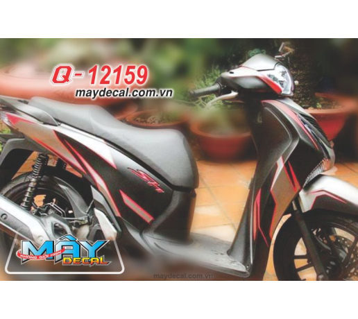 Q 12159 SH 2013 VN duong net line do red black den white trang xam gray hoang kim abmc