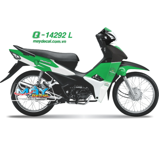 Q 14292 L - WAVE 2017  trang xanh la heineken bia beer green white logo