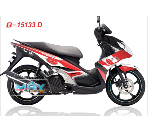 Q 15133 D NOUVO sx mat ho bao eye puma craven meo den black cat thuoc la motul red do trang white