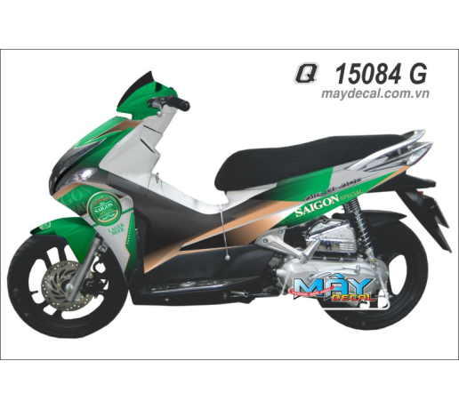 Q 15084 G AB 2011 bia sai gon xanh la beer trang green xam gray logo dong