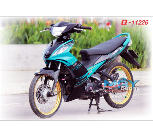 Q 11226 Exciter 2010 duong net line xanh duong ngoc den black 