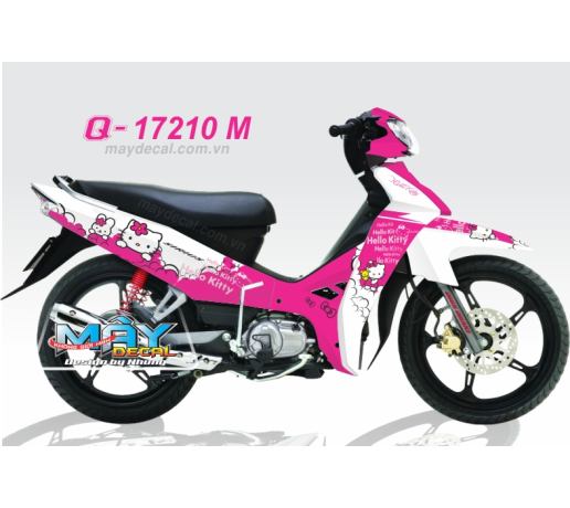 Q 17210 M - Sirius  hello kitty trang hong white pink cat meo