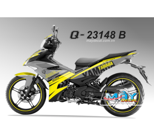 Q 23148 B - Ex 150 Avecia YAMAHA xam gray vang yellow soc bridgestone firelli