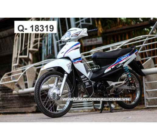Q- 18319 WAVE A HP4 TRANG XANH DEN