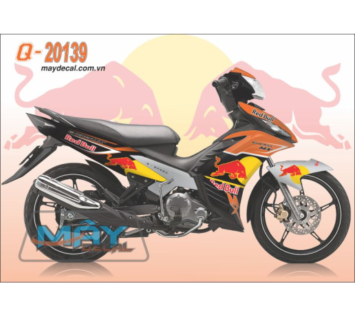 Q 20139 Ex2011 redbull cam orange bo cung huc do black den vang yellow nuoc tang luc