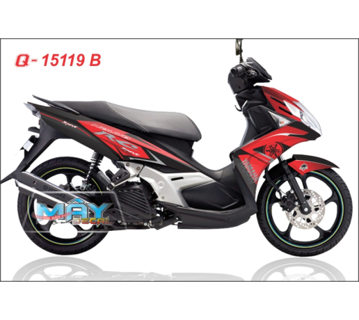 Q 15119 B NOUVO 5 do den xam rc black white gray yamaha