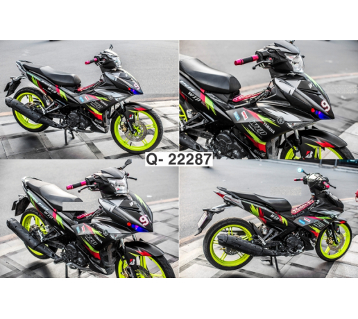 Q- 22287  EXCITER 150 DEN DO VANG