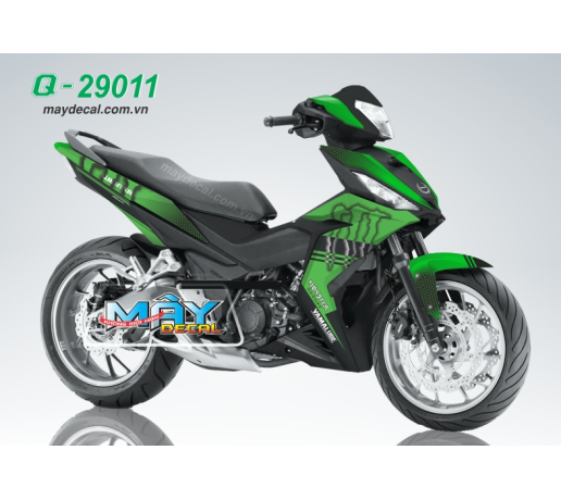 Q 29011 WINNER MONSTER TO ONG XMASK den black xanh blue 