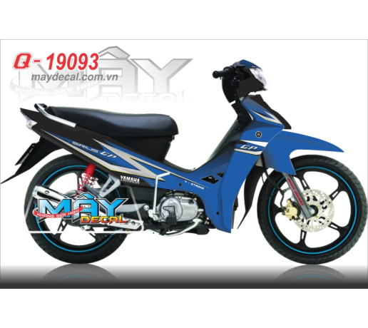 Q 19093 Si trang xanh gp white black blue den z duong net line tem roi