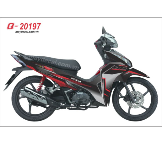 Q 20197 WAVE RSX 2012 do den black red duong net line long