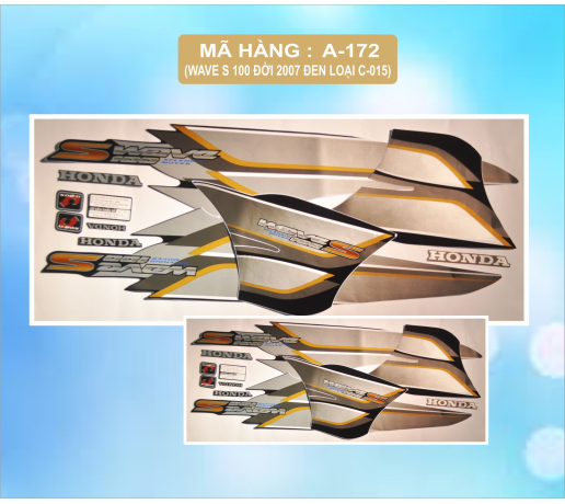 A-172 WAVE S 100 DOI 2007 DEN LOAI C-015