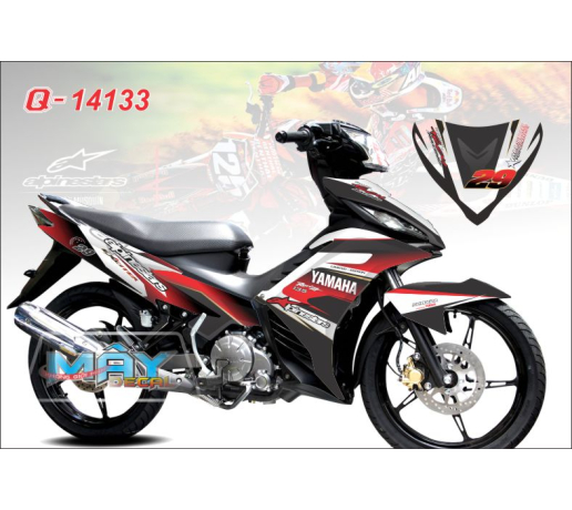 Q 14133 EX 2011 trang do den red white black aipinesstar
