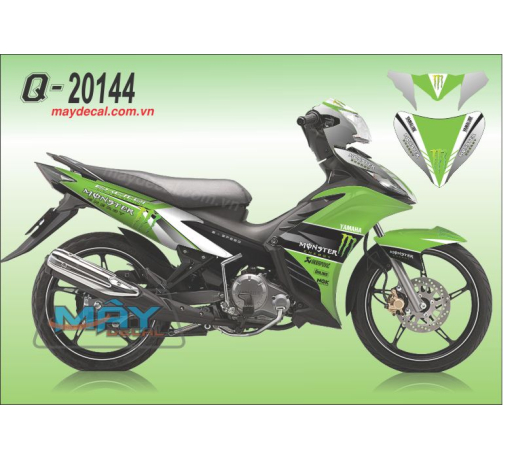 Q 20144 ex2011 white trang xanh kawa green monster dau vet mong tay quy cao