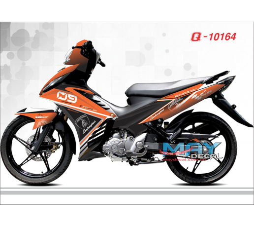 Q 10164 ex yokohama trang den cam white black orange lamboghini bo logo cow