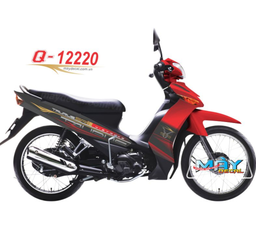 Q 12220 TAURUS ZIN do den vang dong red black logo duong net line roi