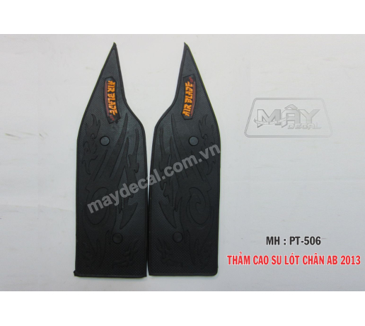 PT-506 THẢM CAO SU LÓT CHÂN AB 2013