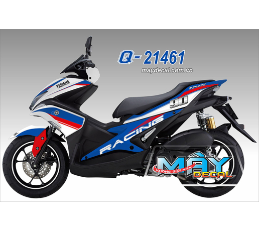 Q 21461 NVX 155 trang white xanh gp blue do red 90 racing 