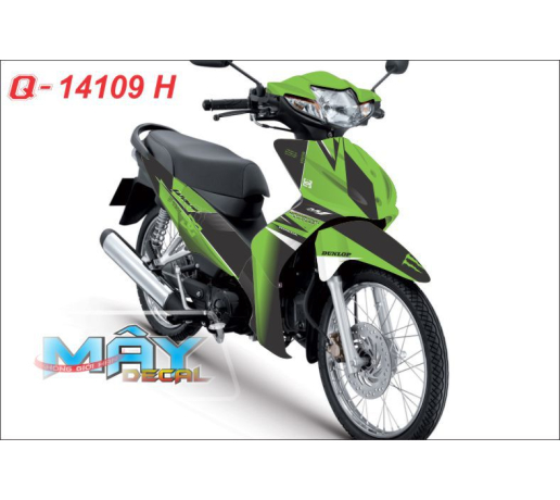 Q 14109 H - WAVE S xanh z1000 den green black monster quy dau cao DG