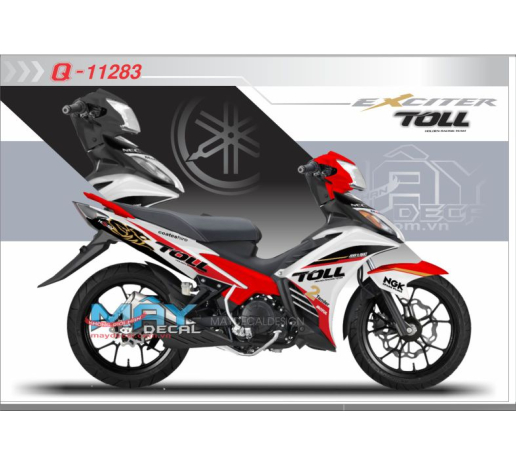 Q 11283 EX 2011 TOLL su tu trang do red white lion sp 