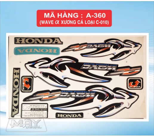 A-360 WAVE ALPHA XUONG CA LOAI C-010