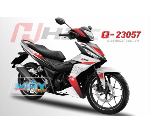 Q 23057 - Winner H2C trang white do red den black h2c ngk 