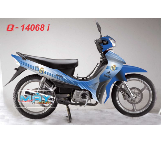 Q 14068 I - JU 2010 xanh GP trang adidas Real marid white blue bwin the thao sport bong da banh