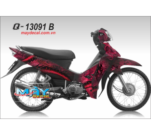 Q 13091 B SIRIUS rong dragon do den red black long