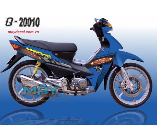 Q 20010 Wave maxxis xanh gp den black blue