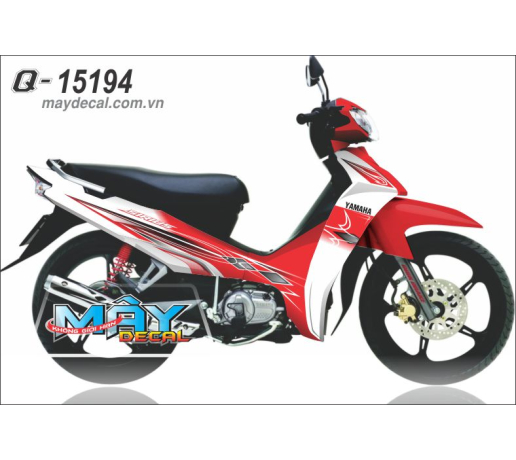 Q 15194 sirius trang den do red black white tem roi duong net line
