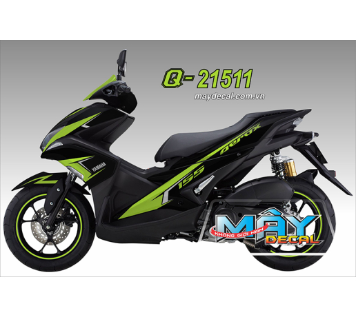 Q 21511 AEROX 155  chi line xnah green den black 