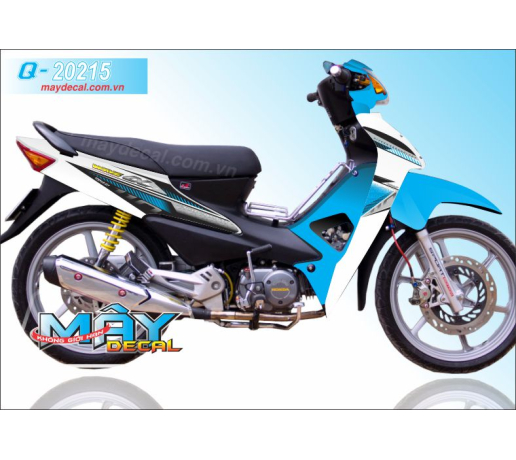Q 20215 WAVE @ trang xanh duong bluesoc duong net long white 
