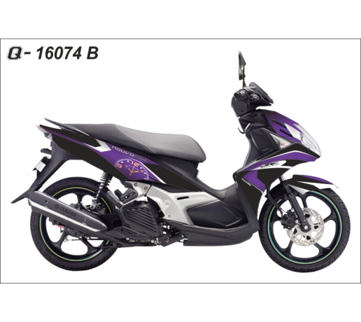 Q 16074 B NO 5 dong ho watch lamboghini RC tim den puple black trang white