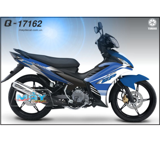 Q 17162 EXCITER 2011 xanh gp blue trang white soc duong net line
