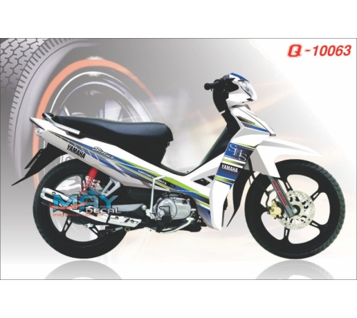 Q 10063 SIRIUS EF110 xanh duong la green blue duong net line
