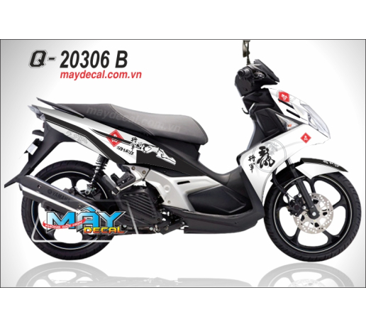 Q 20306 B NO 5 trang white do red den black samurai dau trien chu tau kiem vo si dao nhat