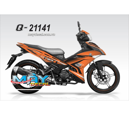 Q 21141 EX 150 abmc cam den orange black phoi  mau