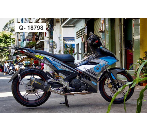 Q- 18798 EXCITER 150 PETRONAS NITRON XANH BAC