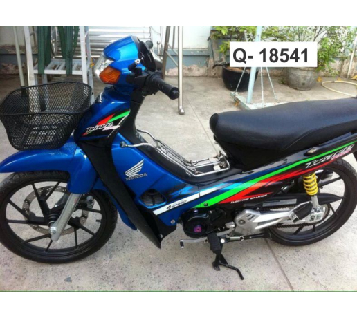 Q- 18541 WAVE DOI DAU 110 R XANH DO DEN