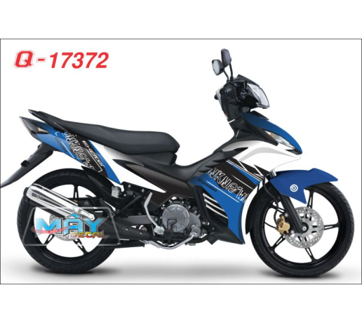 Q 17372 EXCITER 11 knight trang xanh gp blue white