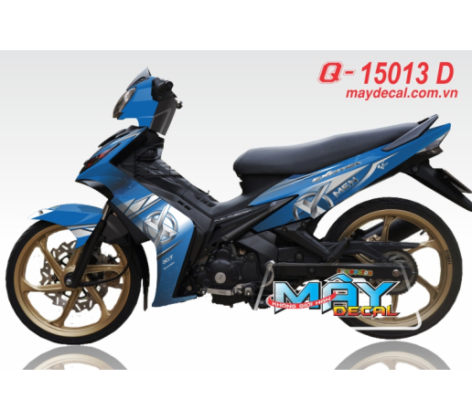 Q 15013 D EXCITER xmen GP yamabule xanh trang blue white