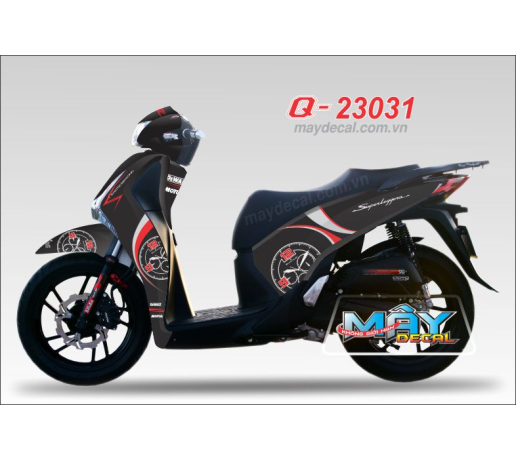 Q 23031 sh vn 2013 den black dong hong watch lamboghini logo do trang white red 