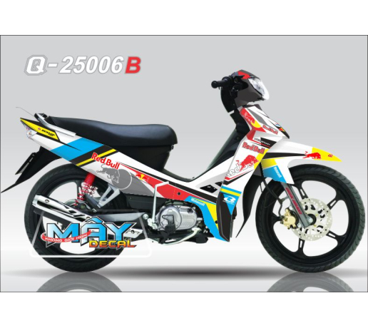 Q 25006 B - SIRIUS do den trang xanh vang black red white green yellow reb bull racing boy dunlop