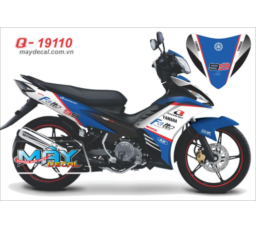 Q 19110 - Ex 2011 trang xanh gp white blue faito tem dua logo 99