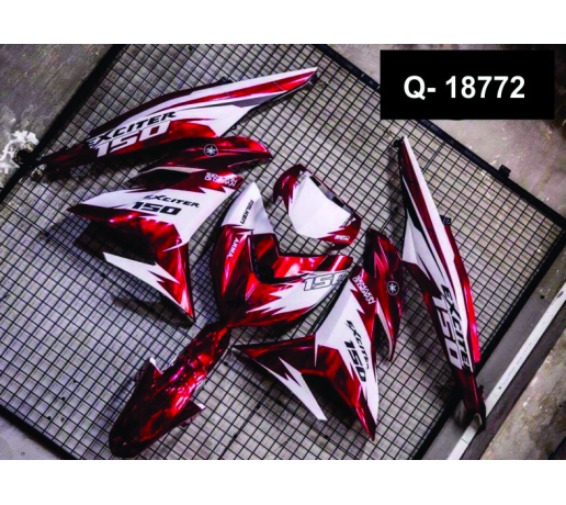 Q- 18772 EXCITER 150 SOC DO TRANG CROM
