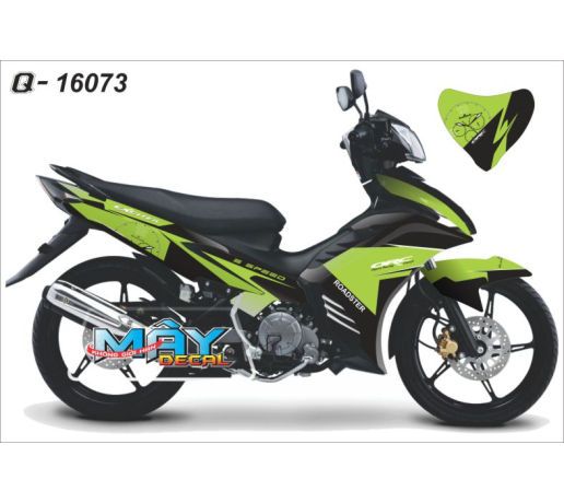 Q 16073 Exciter xanh z1000 den black dong ho orc