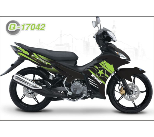 Q 17042 ex soc yamaha xanh kawa z ngoi sao star