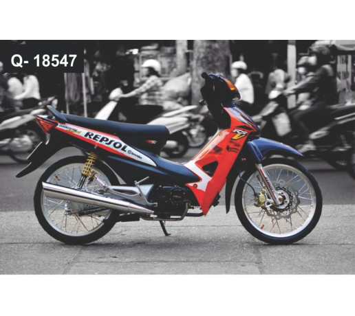Q- 18547 WAVE A REPSOL RACING ZIN CAM DEN