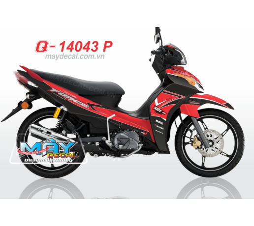 Q 14043 P - Jupiter FI force ride it motul do den red black