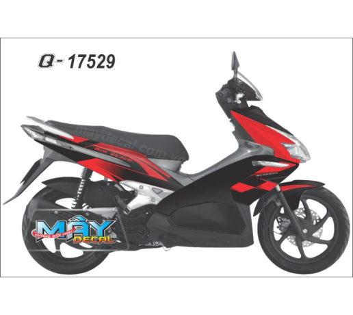 Q 17529 AB 2009 do den black red duong net phoi mau