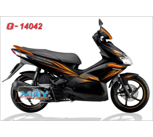 Q 14042 AB 1 DEN den black vang yellow speed toc do duong net line chim o dai bang eargle honda